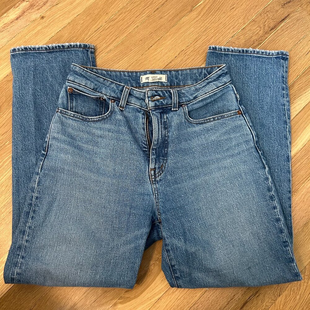 Madewell The Curvy '90s Straight Crop Jean